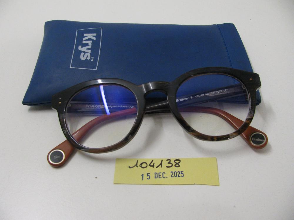 Lunettes : N° 2025007376 Trouvé(e) le : Thu Dec 18 00:00:00 CET 2025