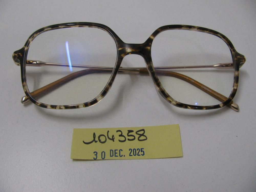 Lunettes : N° 2025007596 Trouvé(e) le : Tue Dec 30 00:00:00 CET 2025